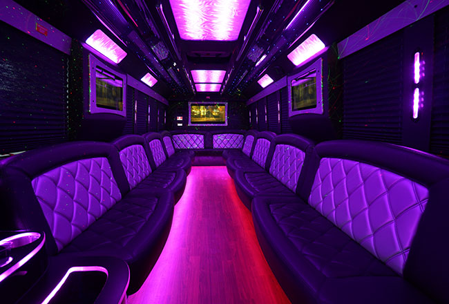 party bus lounge